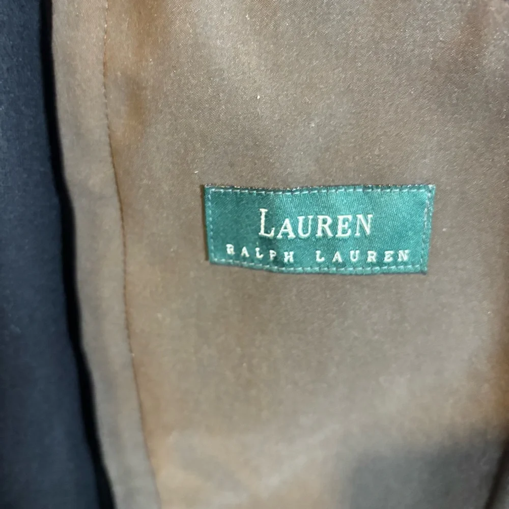 Lauren Ralph Lauren Classic Charcoal Brown Belted Trench Coat Men’s 42R - Picture 8 of 11